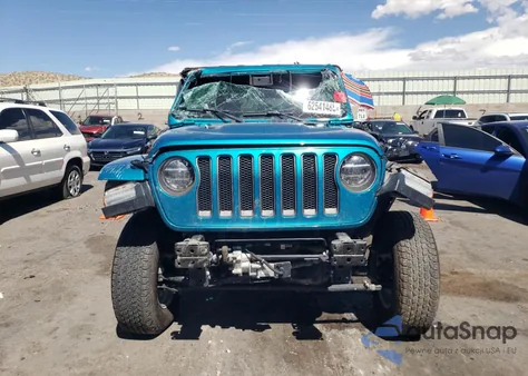 2020 Jeep Wrangler Unlimited Rubicon из США, поврежденный, VIN 1C4HJXFN6LW278527